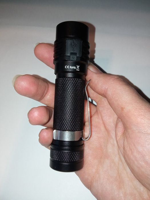 Ліхтарики Wurkkos WK03 та SofirnCS18 18650+юсб тайпсі