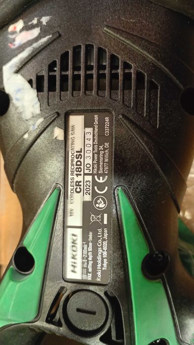 Pilarka szablasta lisica 18V HiKOKI CR18DSL-Komis MADEJ Dębica