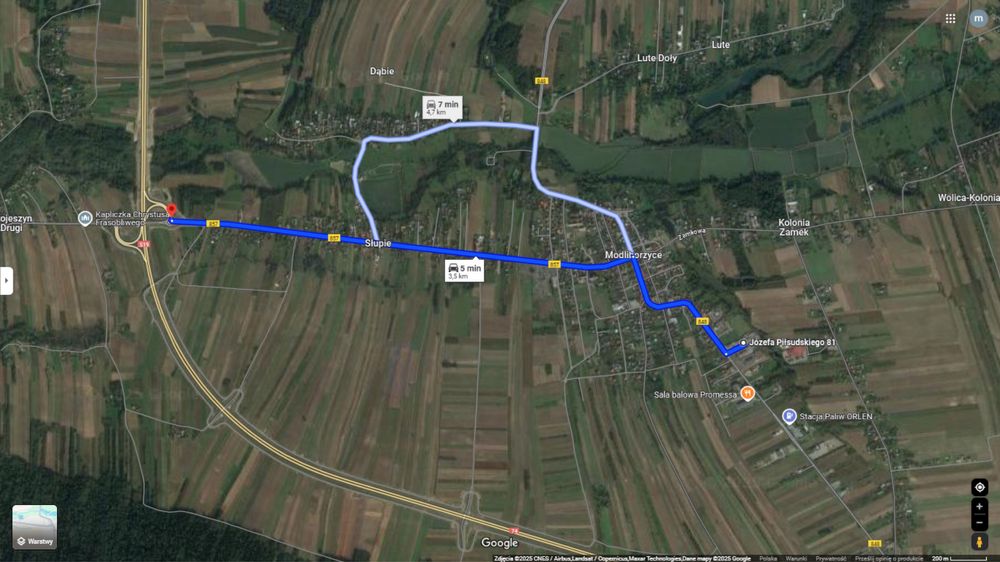 Nieruchomość inwestycyjna S19