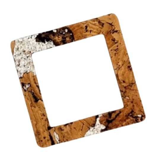 Azulejo com Íman e moldura de cortiça