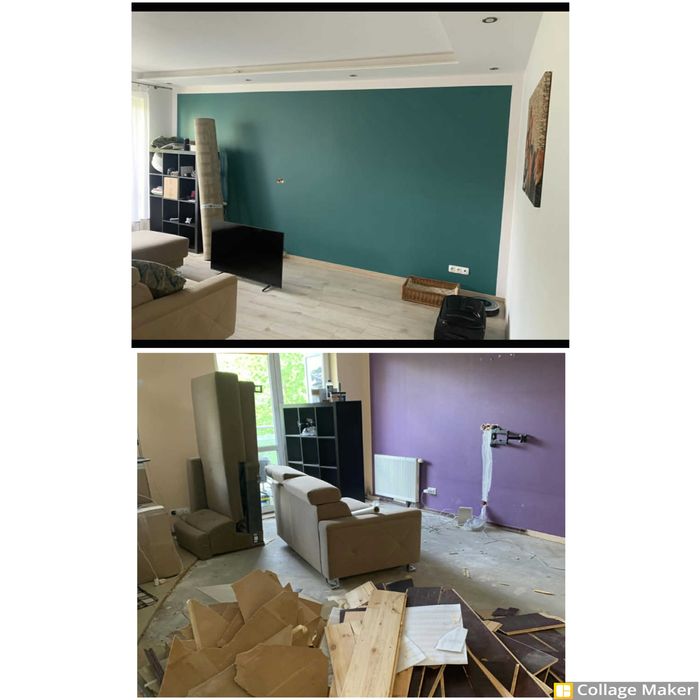malowanie wykończenia gładź  remonty Wolne terminy
