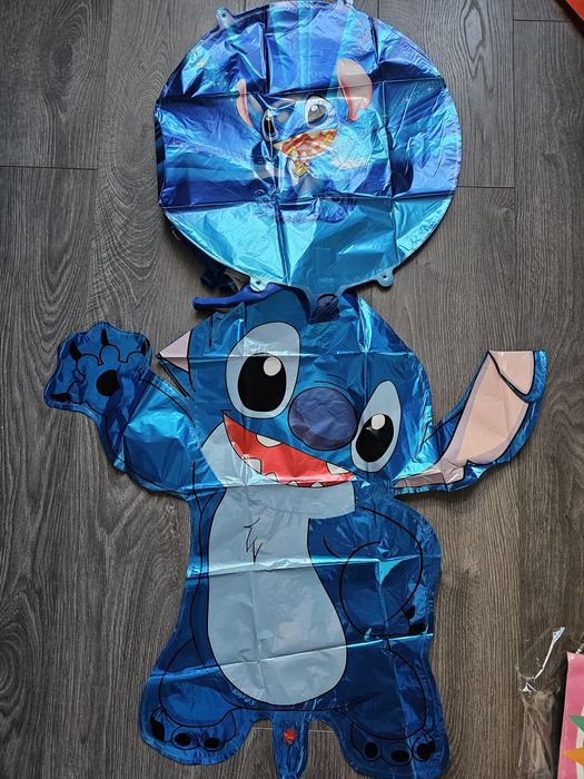 Кульки топер фігурки на торт Стіч Stich. Цифра 4