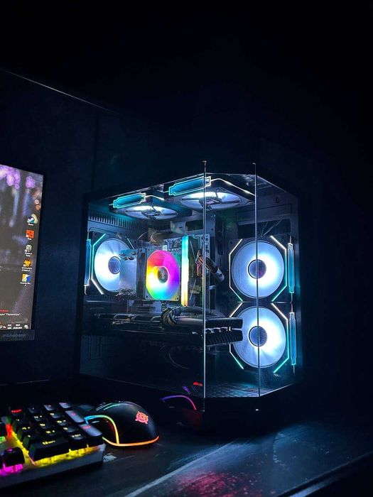 Игровой Компьютер/ ПК Ryzen 5 5600/ DDR4 32Gb/ M2+HDD / RX 5700XT 8GB