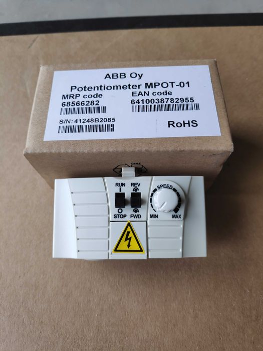 Potencjometry ABB MPOT-01 Nowe! Plus zestawy mocowań EMC.