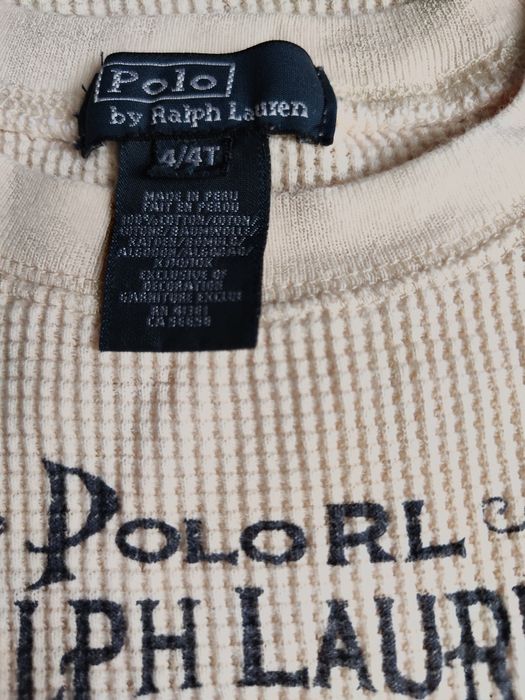 Camisolas algodao favelado, Ralph Lauren, 4 anos, como novas. Gemeos.