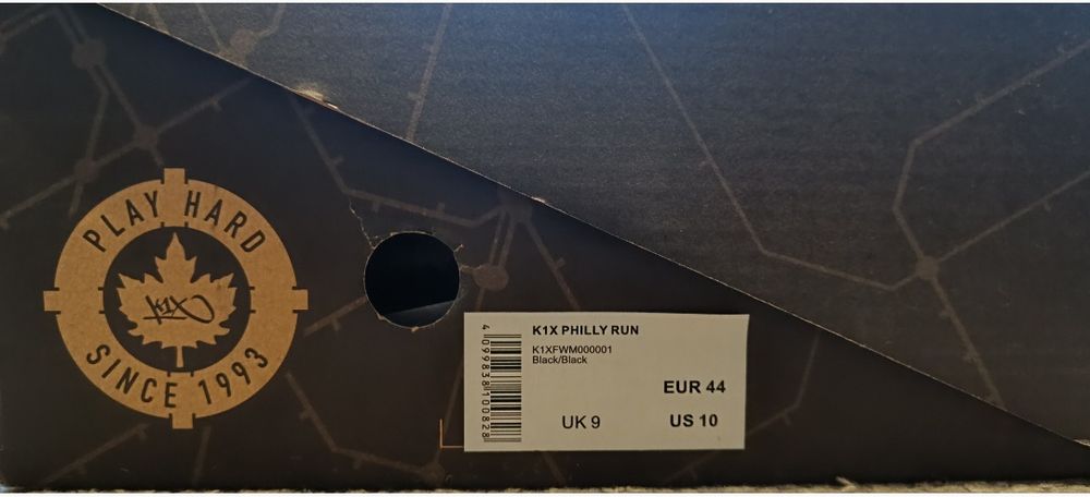 K1X buty męskie, skórzane sneakersy roz.44