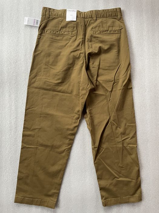 Новые штаны calvin klein (ck Utility Cropped Pants) с америки 32M,34L