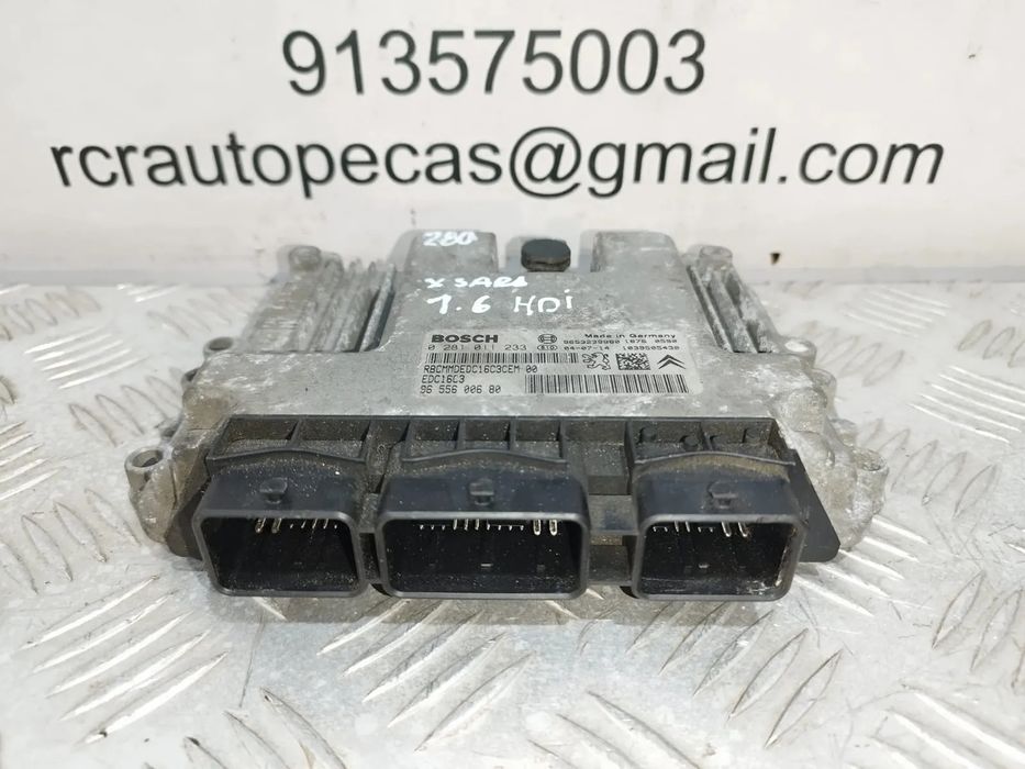 Centralina ECU motor Bosch Citroen Xsara 1.6 HDI