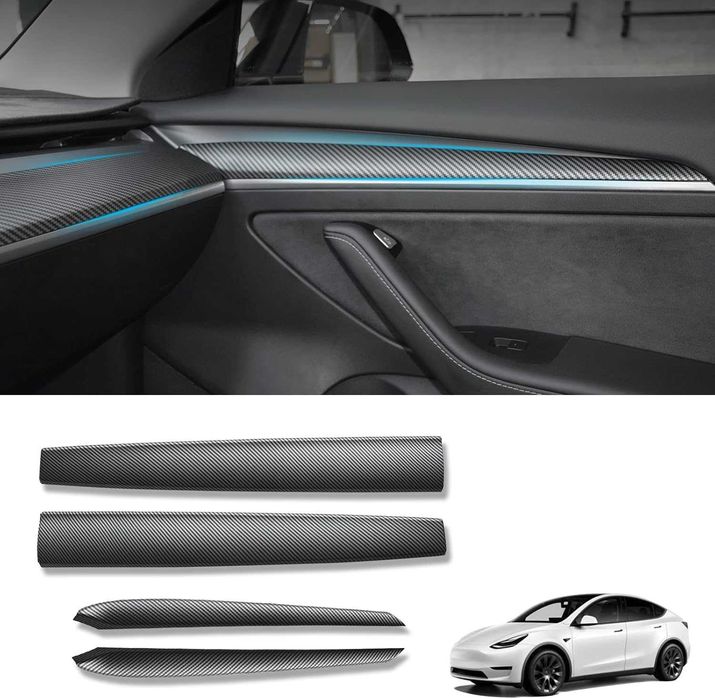 Kit de Fibra de Carbono Mate para Tesla Model 3/Y