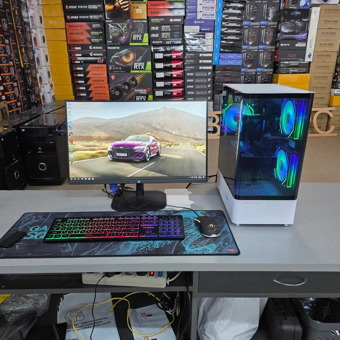 Компютер Intel Core i7-7700, 16GB DDR4, RX 580, SSD 240GB + HDD 1TB