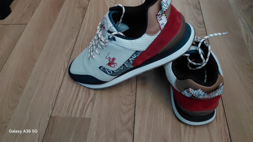 Sprzedam piękne adidasy firmy Beverly Hills Club polo rozmiar 45 dwa r