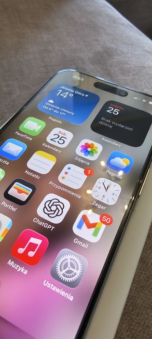 Iphone 15 Pro | 128GB | Naturalny Tytan - Stan idealny