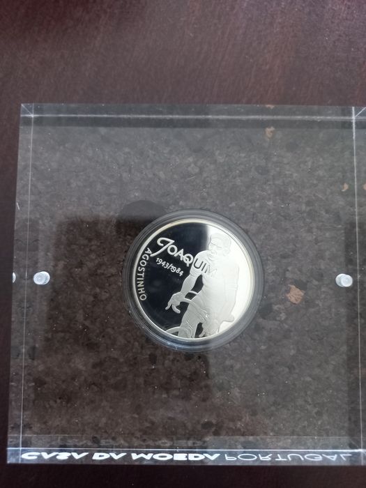 Moeda 7,5€ Joaquim Agostinho prata proof 2019