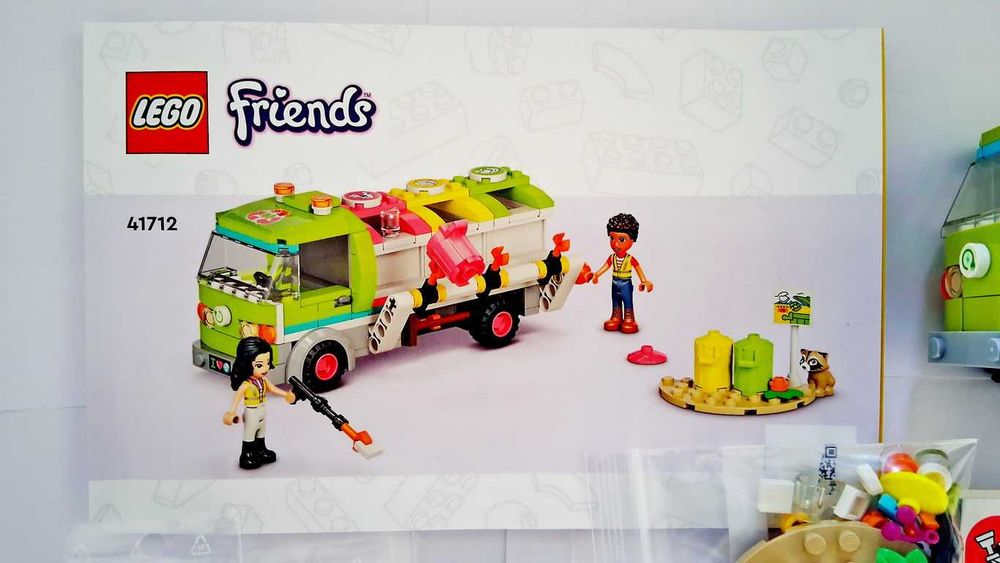 LEGO Friends 41712 Recycling Truck em peças novas semi montado