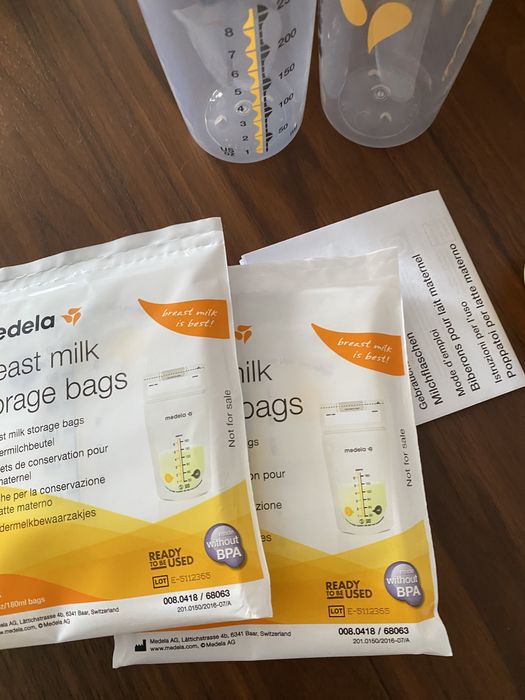 Conjunto alimentação materna Medela