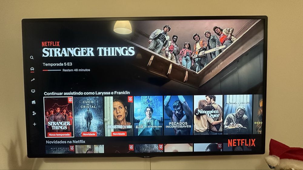 Smart Tv Silver 55’ polegadas