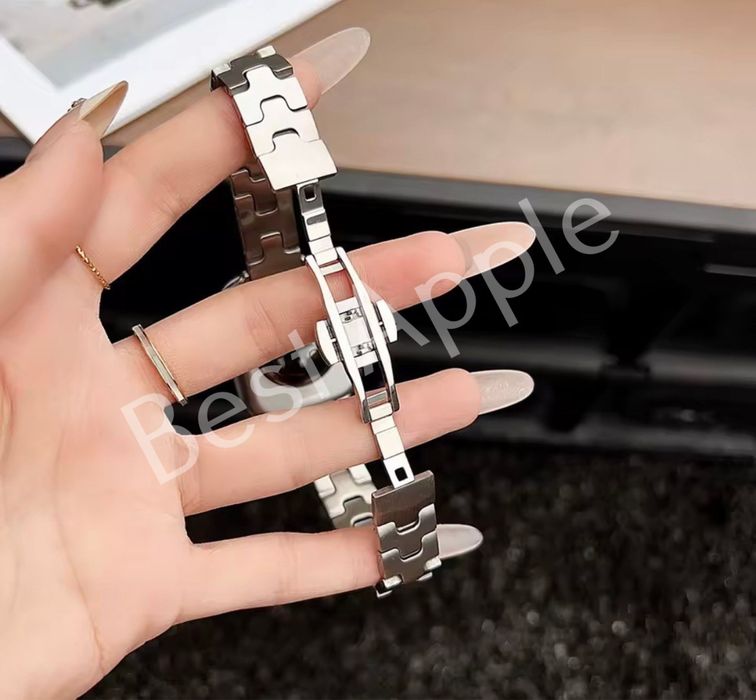 Новинка! Ремінець Apple Watch Hermès Grand H Fin 38 - 49 мм Ultra