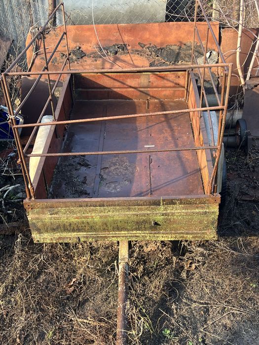 Москвич пикап с прицепом