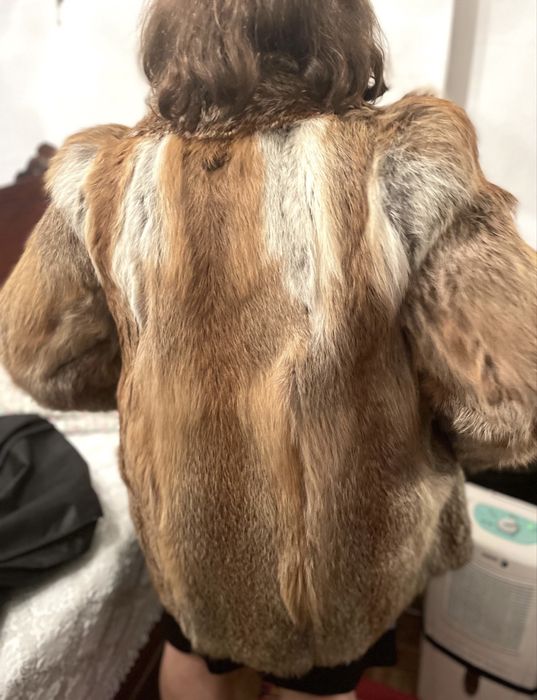 Casaco pele de raposa tamanho L