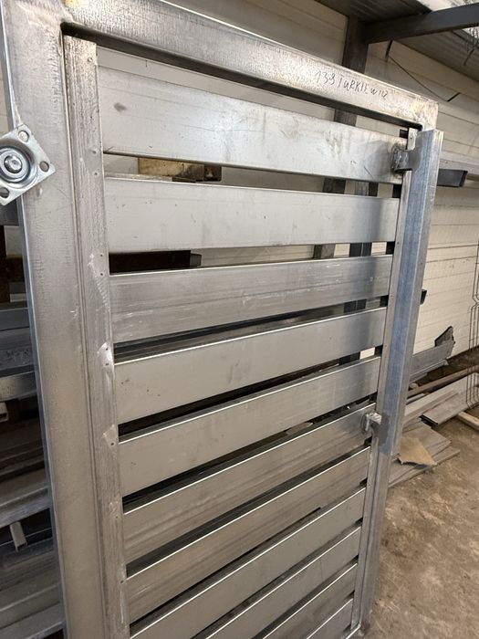 Brama furtka palisadowa Ocynk