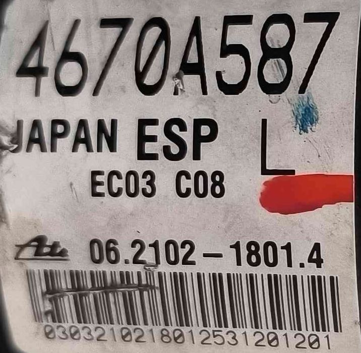 ABS 4670A587 - MITSUBISHI ASX