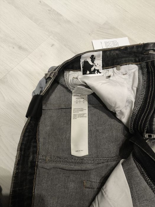 Джинсы Rick Owens New Patchwork Bolan Bootcuts Jeans