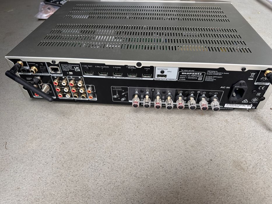 Marantz NR1200 Silver Gold amplituner stereo Hi-Fi komplet