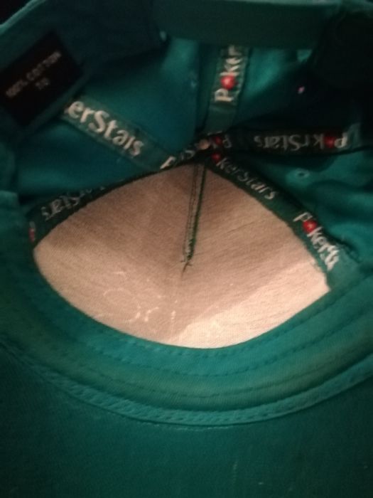 Chapéu / Bone PokerStars azul tamanho unico