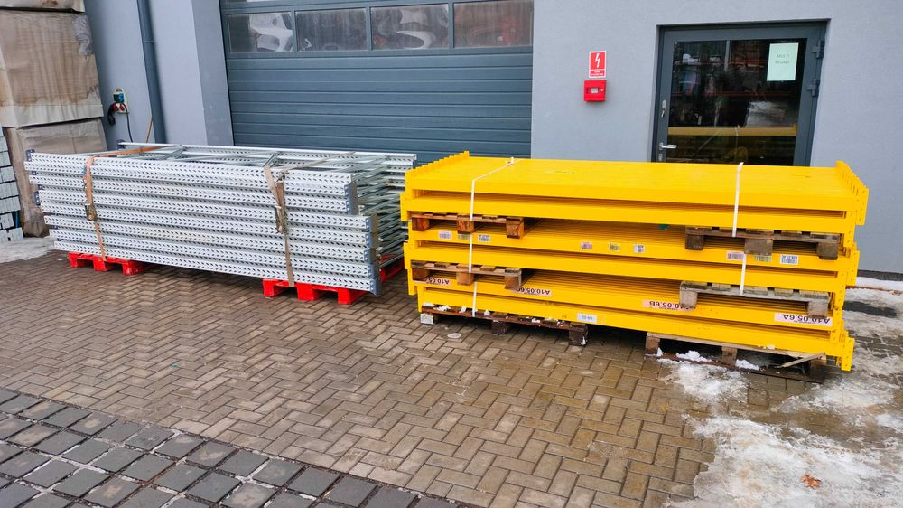 Regały magazynowe paletowe Mago MGL HX trawers 270cm magazyn hala