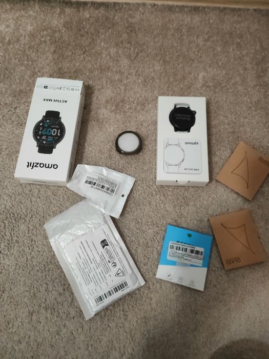 Amazfit Active Max - NOWY, FOLIE, ETUI