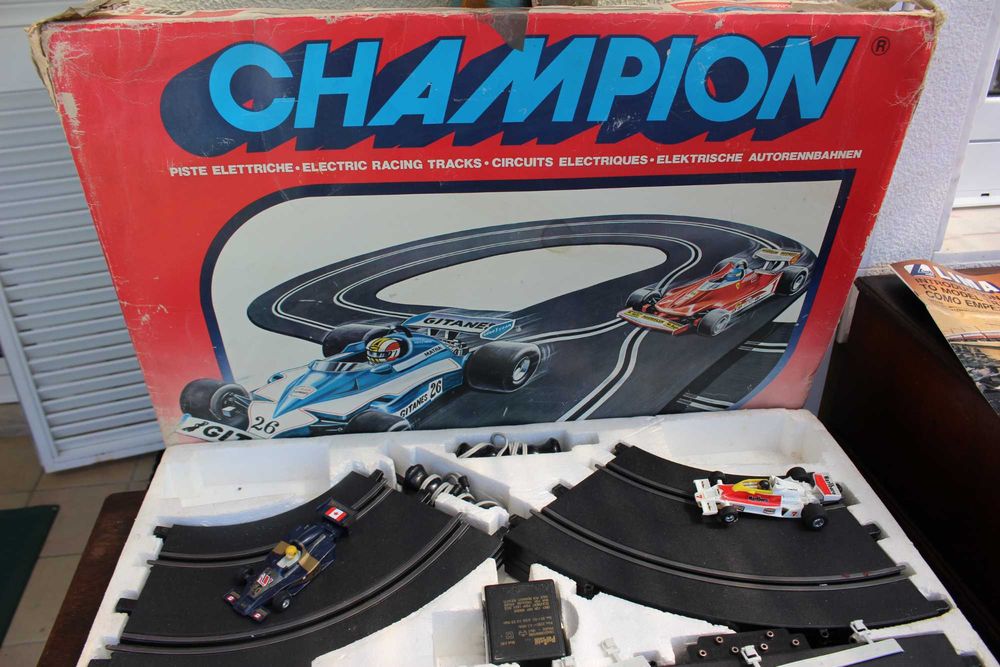 Pista de carrinhos Champion . Anos 80
