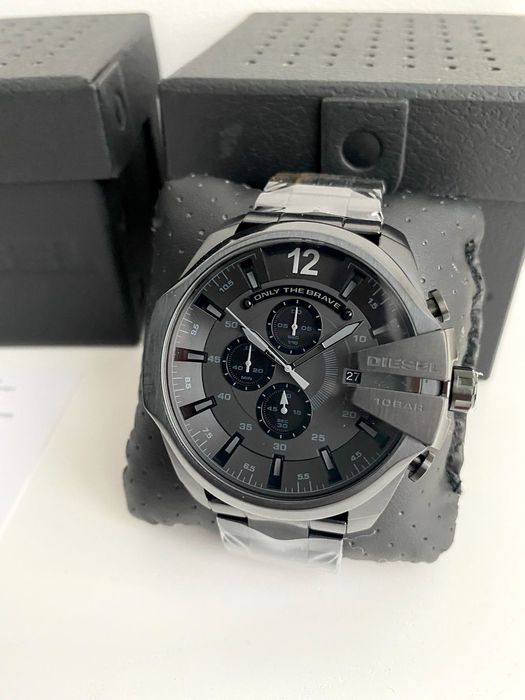 DIESEL Mega Chief чоловічий годинник хронограф мужские часы дизель