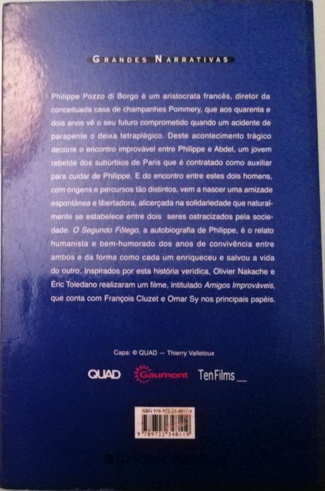 Livro "O Segundo Fôlego"