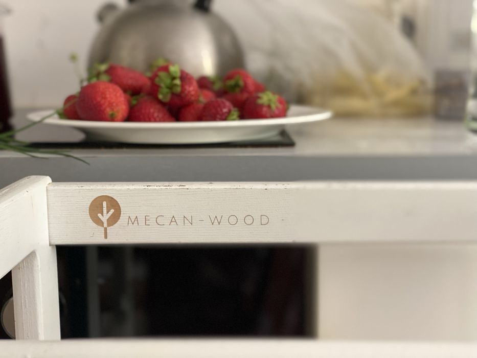 kitchen helper mecan wood