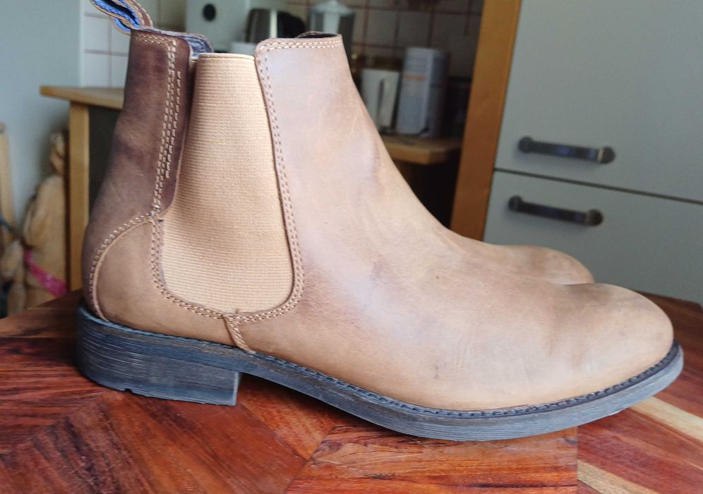 Buty sztyblety Hilfiger Denim rozm 42 wkładka 26 cm solidna skóra