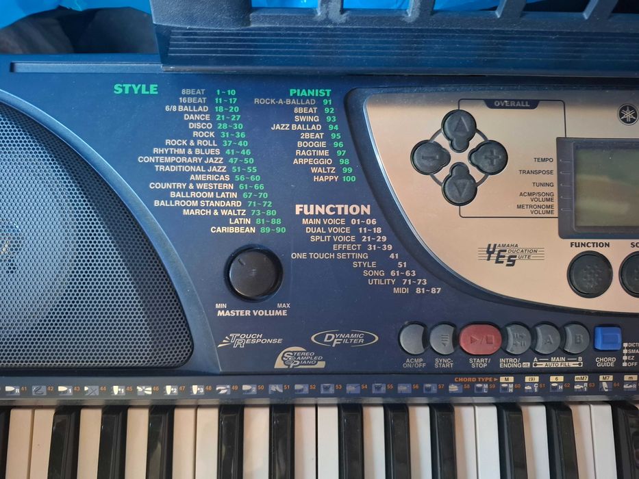Keyboard Yamaha PSR-270 pianino