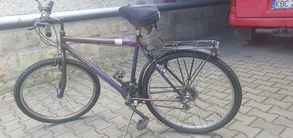 Stalowy rower górski Odnowiony ! nowe opony! Po renowacji