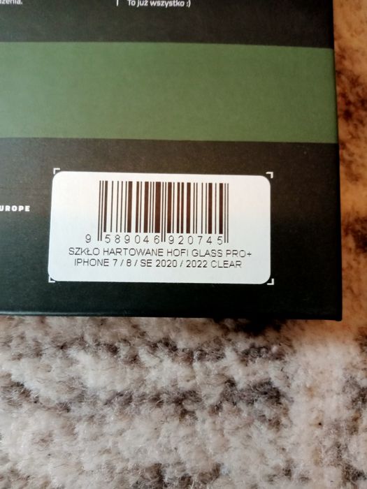 Szkło hartowane Hofi Glass Pro+, iPhone 7/8/SE 2020/2022