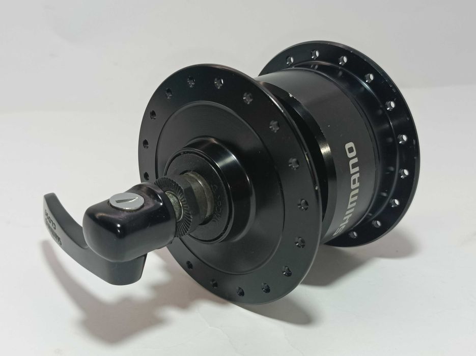 Dynamo w piaście Shimano DH-3N72 36H czarne V-Brake