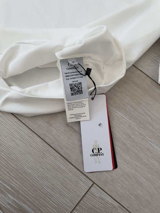 Футболка C.P. Company / футболка сп компані біла