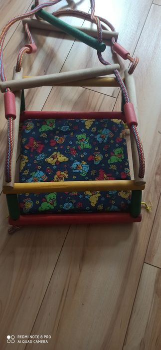 Huśtawka drewniana 30x30x135