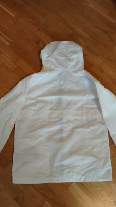 Kurtka damska Pull&Bear biała, z kapturem, Polecam