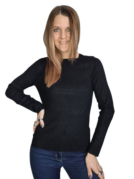 Czarny sweterek prążek marc o'polo Rozmiar M/L 38/40