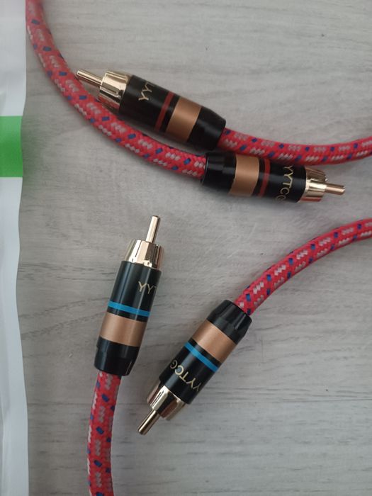 Kabel audio RCA x 2 szt nowe