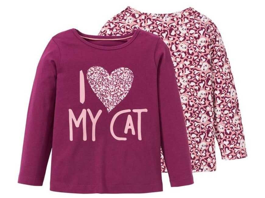 Кофта блуза реглан Lupilu для дівчинки 98–104 (2–4 роки)