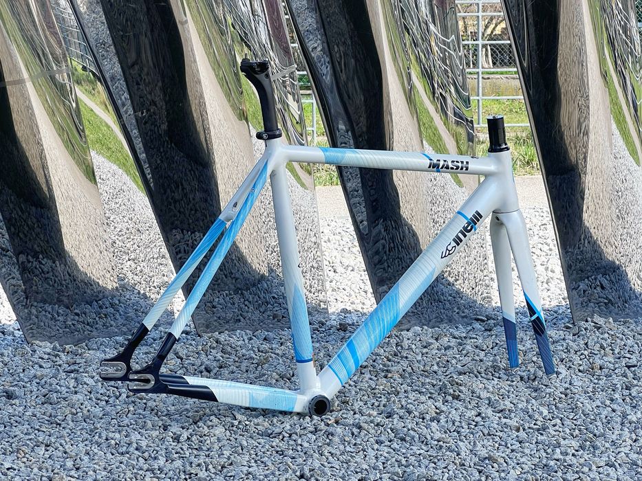 パーツ cinelli MASH Parallax size M(54) Cinelli Men's MASH Parallax Aluminum Track Bicycle Frame Set, 50cm