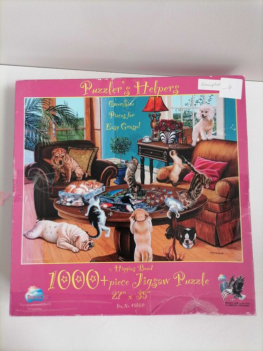 Пазли Puzzler's Helpers  1000шт коти