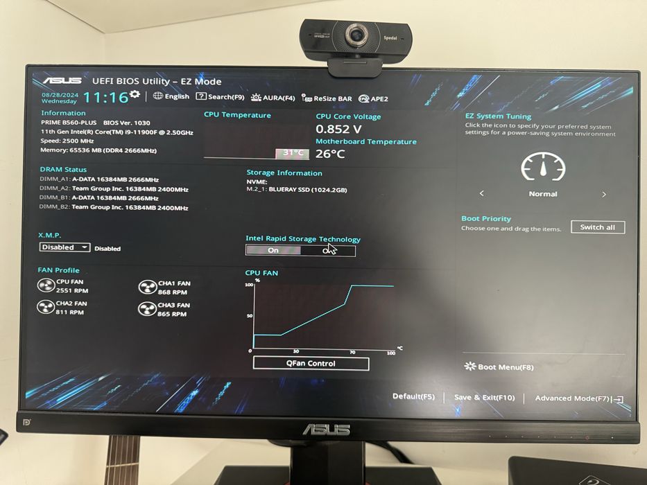 Torre gaming core I9 11th grafica RTX 3070 8gb
