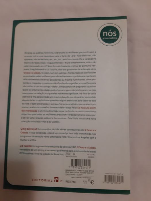 Livro Ele nao esta assim tao interessado