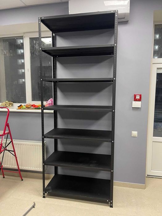 Металевий стелаж для гаража, складу, магазину